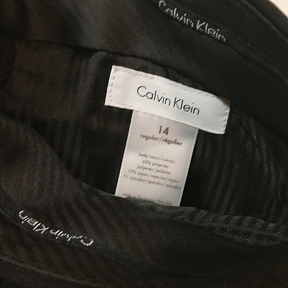 Calvin Klein Black Boy's Dress Pants - Picture 3 of 4
